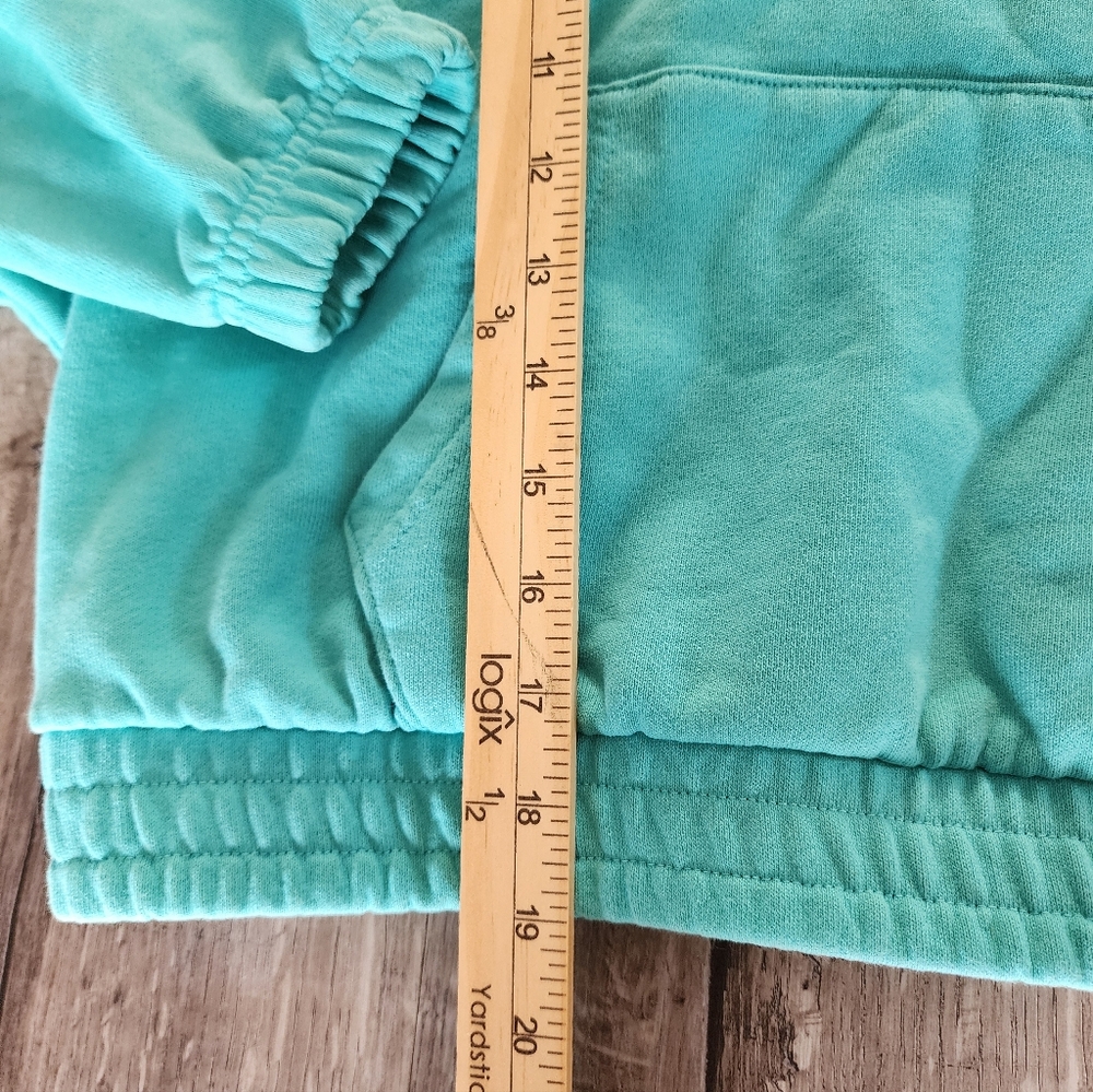 Womens Teal Jorden Hoodie - Picture 2 of 7